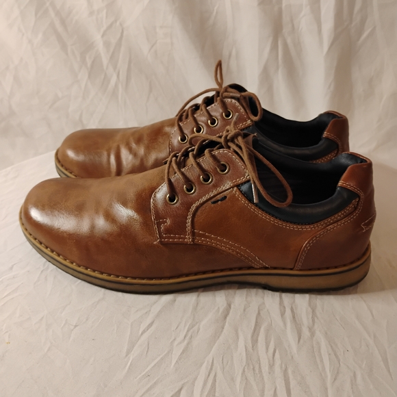 Izod Leather Oxford Shoes main image 6